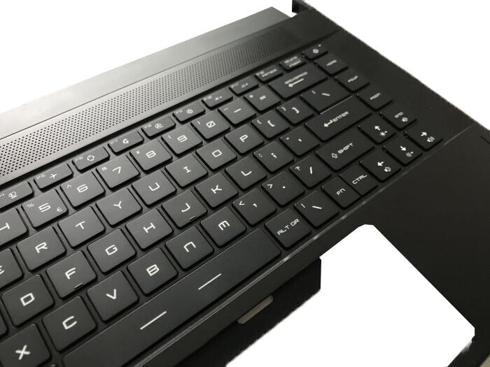 RGB Backlit PalmRest&US Keyboard For MSI GS66 Stealth MS-16V1 GS66 10SD 10SE SF