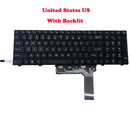 English OEM Backlit US Keyboard For CLEVO P870KM P870KM1-G P870TM P870TM-G P870
