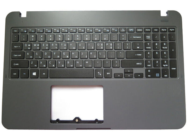 Keyboard Palmrest For Samsung NT550EAA 550EAA Korea KR Upper Case Touchpad New