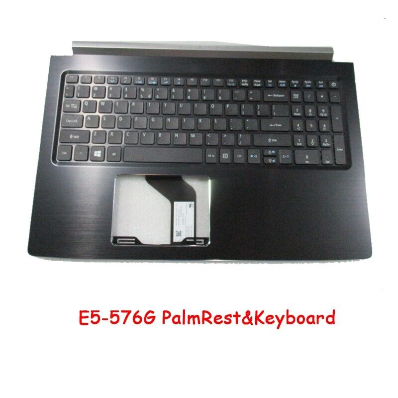 Laptop PalmRest&Black Keyboard For ACER E5-576G United States US New