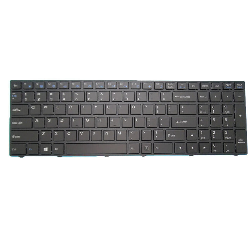 English US Laptop Keyboard For Sager NP5850 NP5852 NP5855 NP5870 NP5872 Backlit