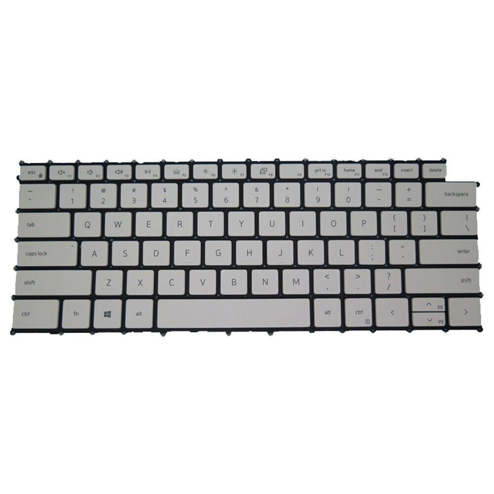 US Keyboard For DELL Precision 5550 5560 5570 5750 5760 5770 English White