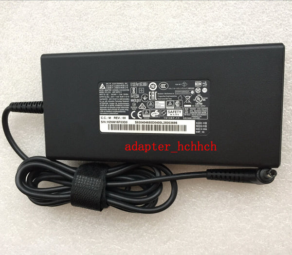 Original MSI GF75 Thin 10UEK/RTX3060/i7-10750H ADP-180TB H Delta 180W AC Adapter