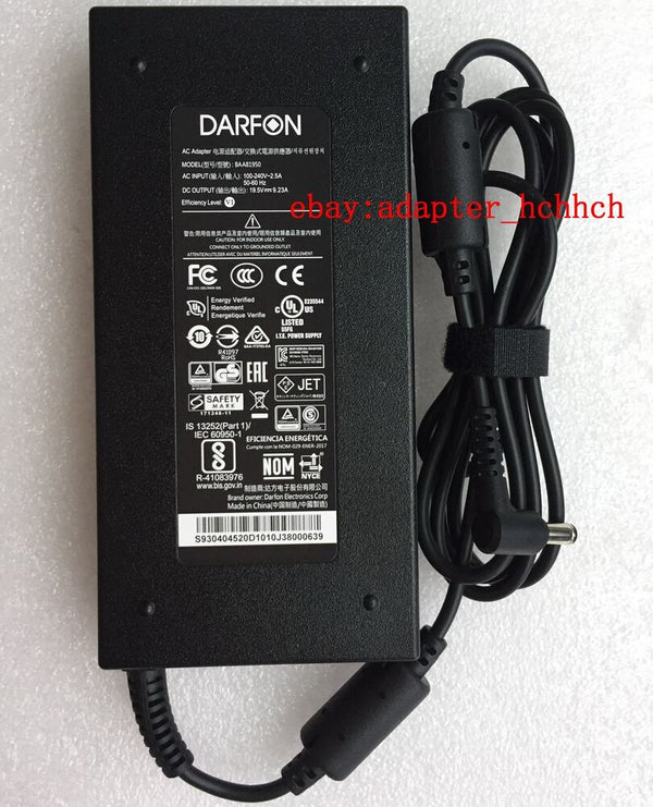 New Original Darfon 180W Adapter for MSI Creator 17M A10SD-226FR BAA81950 Laptop