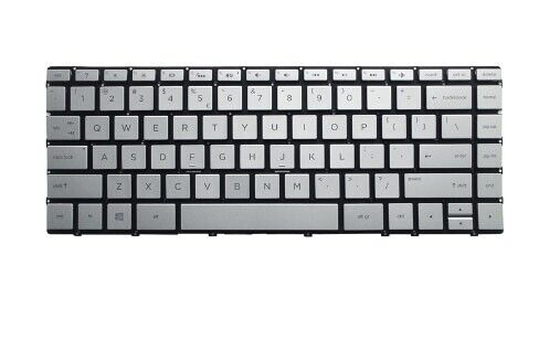 Laptop US Keyboard For HP For ENVY 13-AH 13-AH0000 With Backlight Sliver