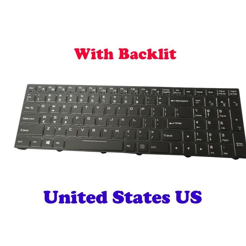 English Backlit Keyboard For CLEVO PA70HS PA71HS PA70ES PA71ES PA70 PA71 PA70EP6