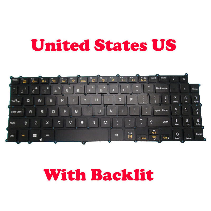 US Backlit Keyboard For LG 15Z990 15ZB990 15ZD990 LG15Z99 15Z90N 15Z95N 15Z90C