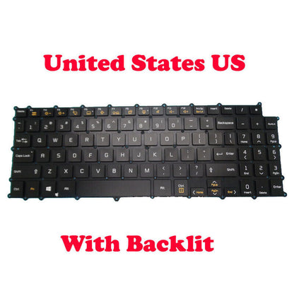 US Backlit Keyboard For LG 15Z990 15ZB990 15ZD990 LG15Z99 15Z90N 15Z95N 15Z90C