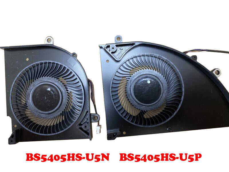 CPU GPU FAN For MSI Delta 15 BS5405HS-U5N BS5405HS-U5P Delta 15 A5EFK MS-15CK