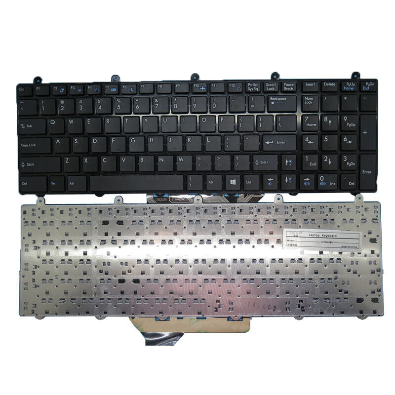 NO Backlit US Keyboard For MSI GT60 GT70 V143422BK2 S1N-3EUS219-SA0 16F3 English