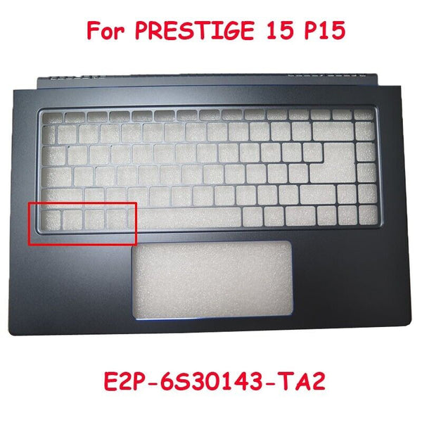 P15 PalmRest For MSI Prestige 15 A10SC 10th Gen MS16S3 P15 A10SC E2P-6S30143-TA2