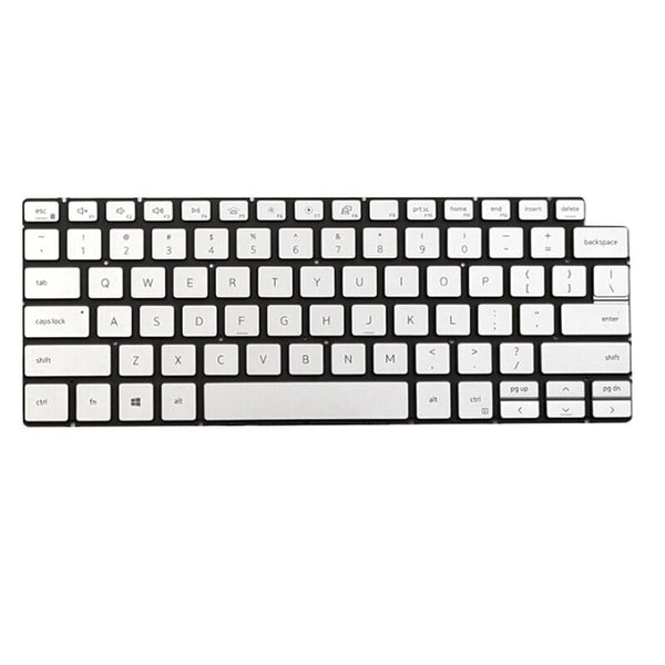 US Keyboard For DELL Inspiron 5400 5406 7300 7306 7390 7391 7405 2-in-1 Silver