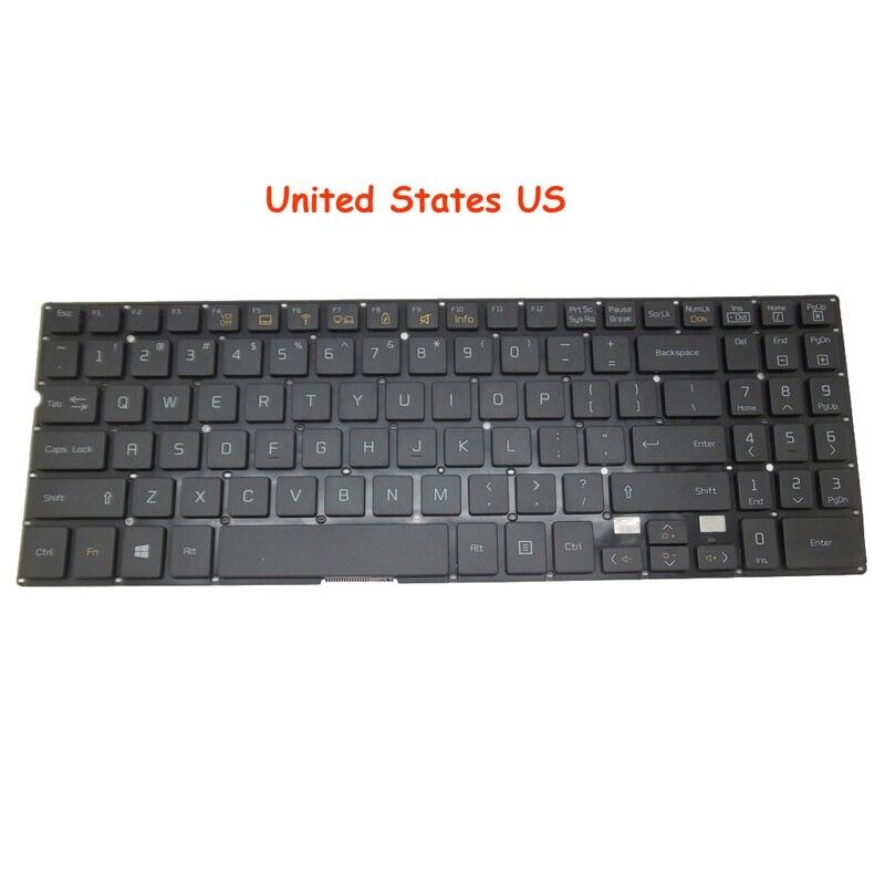 Keyboard For LG U560 UD560 15U530 SG-59010-XUA SN5820 AEW73410402 US No Frame
