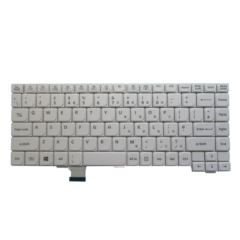 UK Keyboard For Panasonic Let's note CF-LX2 CF-LX3 CF-LX4 CF-LX5 CF-LX6 White