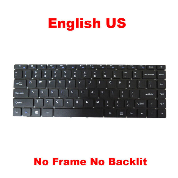 US Keyboard For Gateway GWTN141-10 GWTN141-10BL 10BK GWTN141-10GR GWTN141-10RG