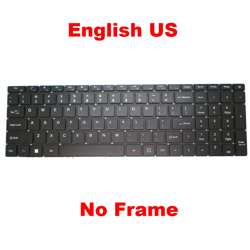 US Keyboard For Gateway GWNC31514 GWNC31514-BK GWNC31514-BL GWNC31514-GR English