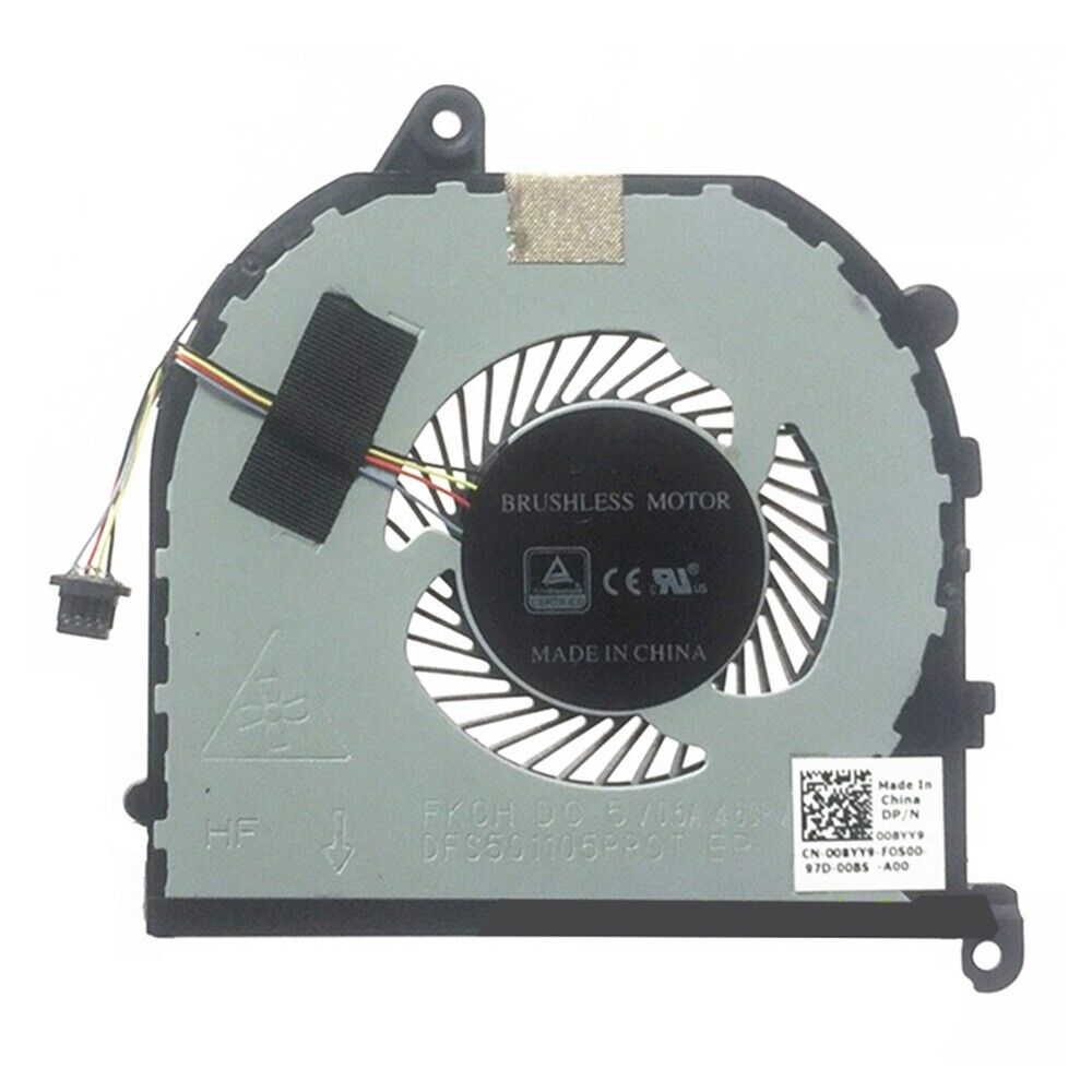 008YY9 08YY9 CPU Fan For DELL XPS 15 9570 Precision 5530 DFS501105P00T FJ6J New