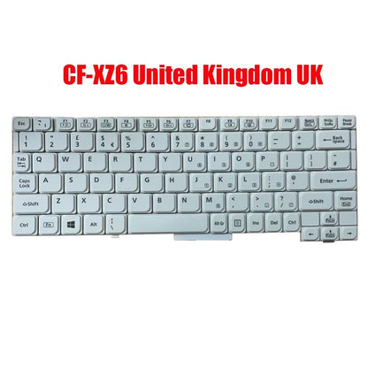 UK Keyboard For Panasonic Let's note CF-XZ6 HMB8360CPA10 01A United Kingdom