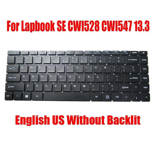 US Keyboard For Chuwi Lapbook SE CWI528 CWI547 MB3081004 YXT-NB93-93 MB3081001