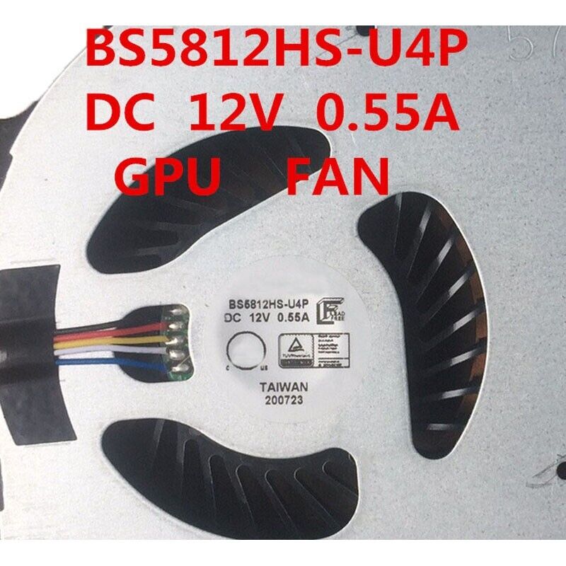 X170SM GPU FAN For CLEVO X17SN X170 X170SM-G X7200 X170KM-G BS5812HS-U4P RTX20