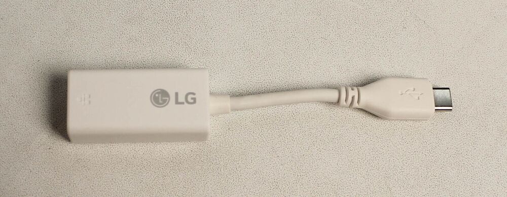 New Original OEM LG EAD63769501 White Assembly Lan Adapter for LG Gram Laptop PC