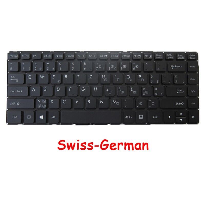 New Keyboard For GETAC S410 G1 G2 S410G1 S410G2 Swiss-German SG SG-RO No Backlit