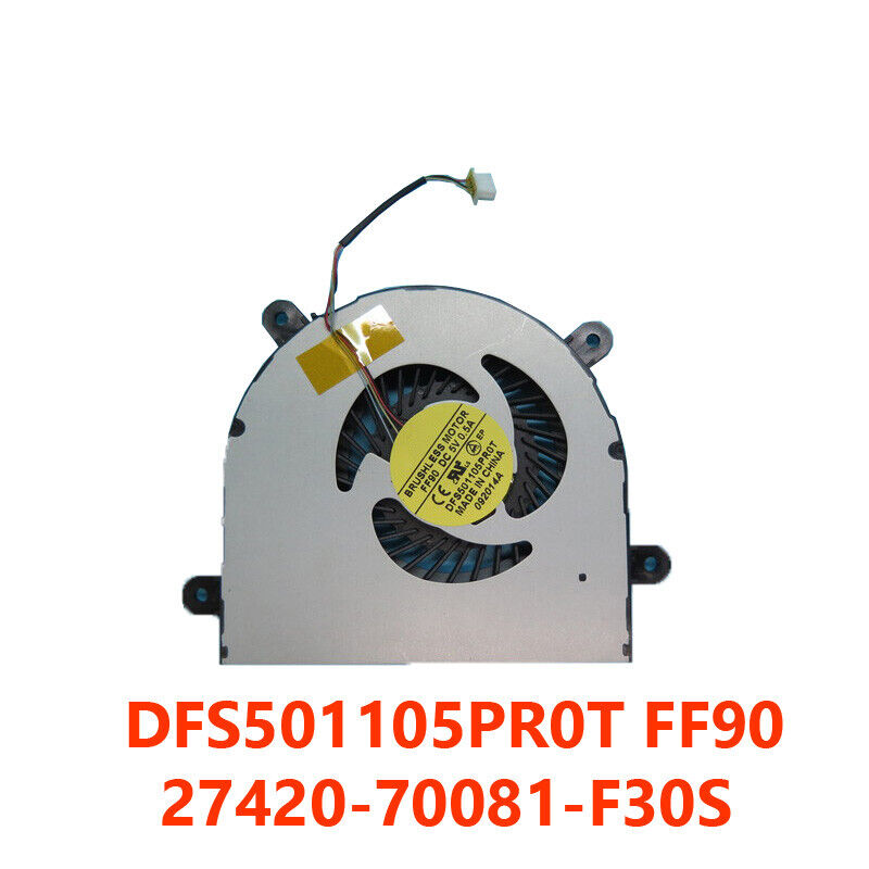 CPU FAN For Gigabyte P34G V2 27420-70081-F30S FF90 DFS501105PR0T-FF90