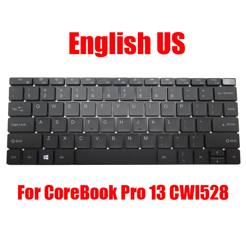 Laptop Keyboard For Chuwi For CoreBook Pro 13 CWI528 English US Non-Backlit New