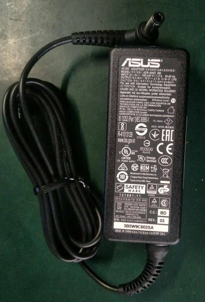 Original ASUS AC Adapter for VG278Q 27" Full HD TN LED FreeSync Gaming Monitor@@