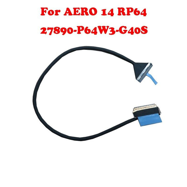 40PIN LCD Cable For Gigabyte AERO 14 RP64 27890-P64W3-G40S QHD For LG screen