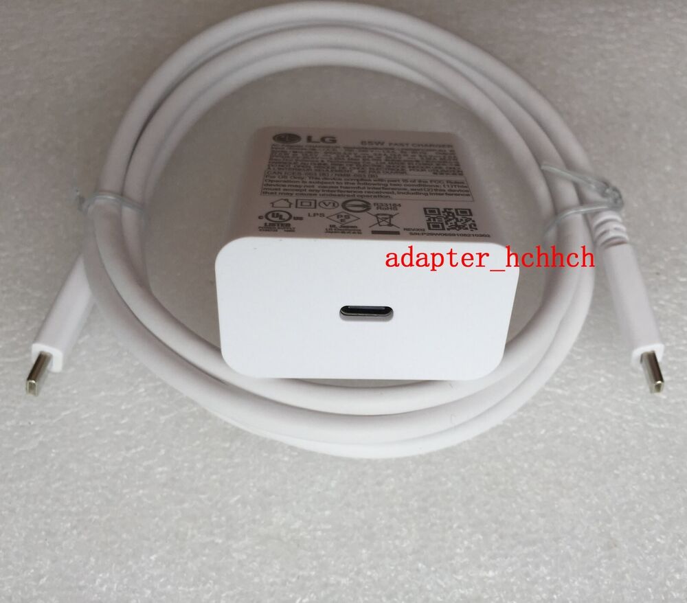 Original LG 65W Charger gram 15Z90RT-K.AAB7U1,15Z90RT-K.ADB9U1,15Z90RT-K.AAB8U1@