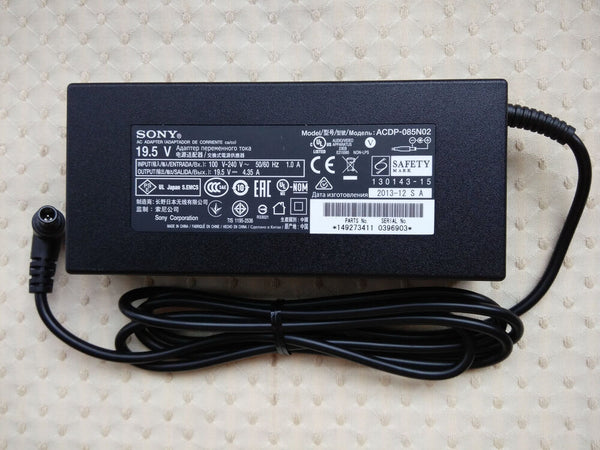 New Original OEM Sony Bravia LCD TV ACDP-085N02,149273411 19.5V AC Adapter&Cord