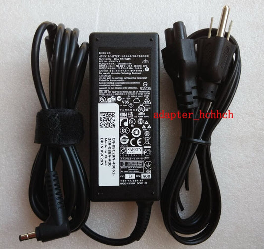New Original OEM Dell 65W Adapter&Cord for Dell Inspiron 20 (3043) 9C29N AIO PC@