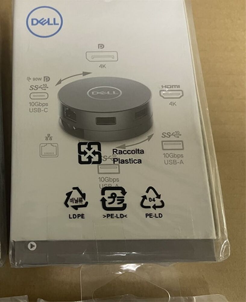 Da305 Adapter New Original Dell 6-in-1 USB-C Multiport Adapter-DA305