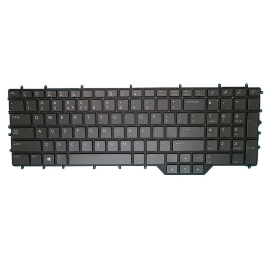 US Keyboard For Alienware M17 R2 R3 0H8FJC H8FJC NSK-QHABC 1D PK132KG1A01 Black