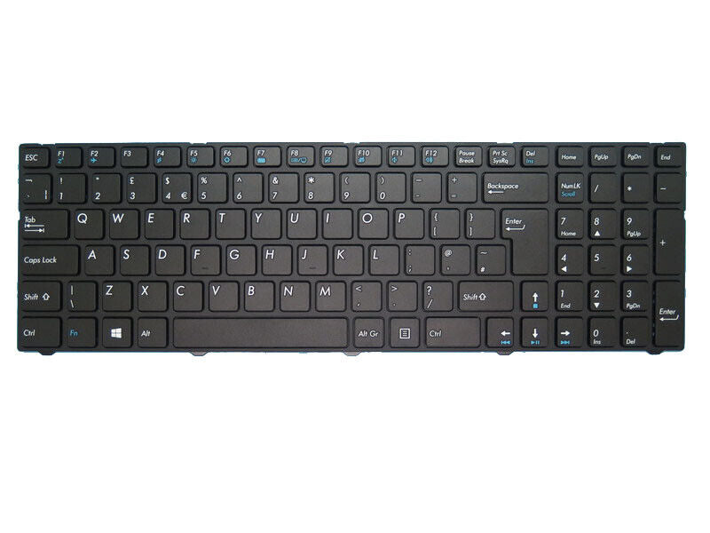 Laptop UK Keyboard For MEDION ERAZER P6689 MD60986 MD61002 MD61001 MD60969