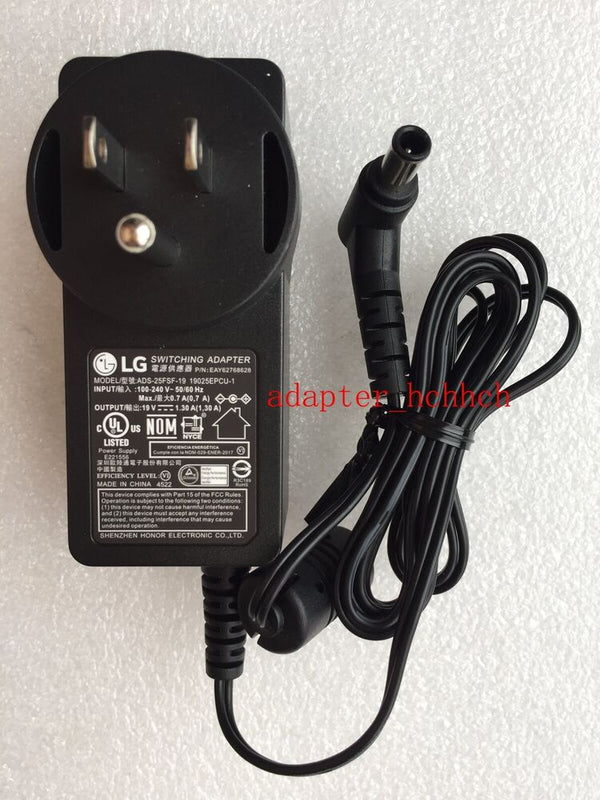 New Original LG EAY62768628 19V 1.30A Switching Adapter for LG LED-LCD Monitor