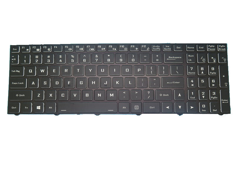 Laptop US Keyboard For MEDION Erazer Defender P10 NH77DDW-M MD61797 MD61798