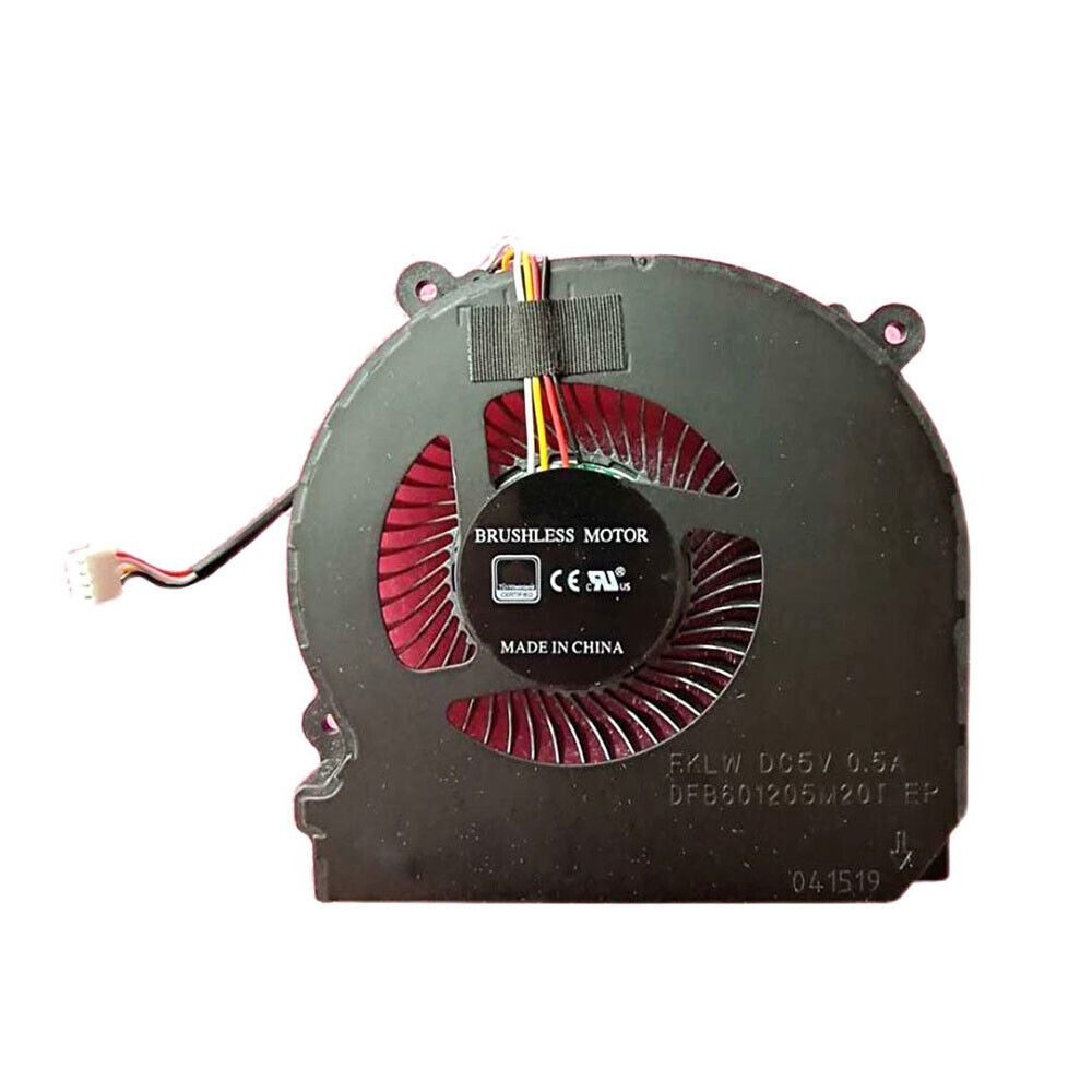 Laptop CPU Fan For Sager NP7851 NP7871 DC5V 0.5A 4PIN New