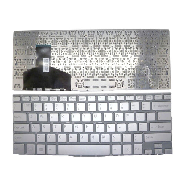 English US Laptop Keyboard For SONY For VAIO SVF13N 149267081US Silver New
