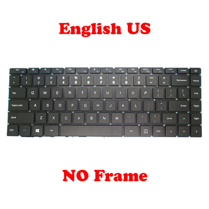 US Keyboard For FEEDME F7 PRO MB3081006 YXT-NB93-149 93-149 English US NO Frame