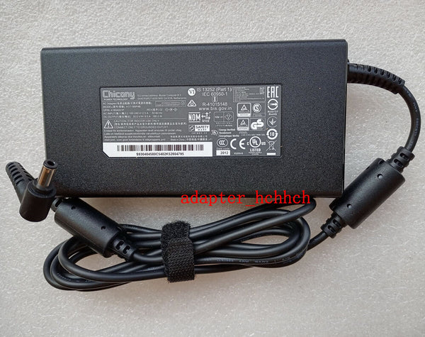 New Original OEM MSI GF65 Thin 10UE-091US A17-180P4B Chicony 180W 20V AC Adapter