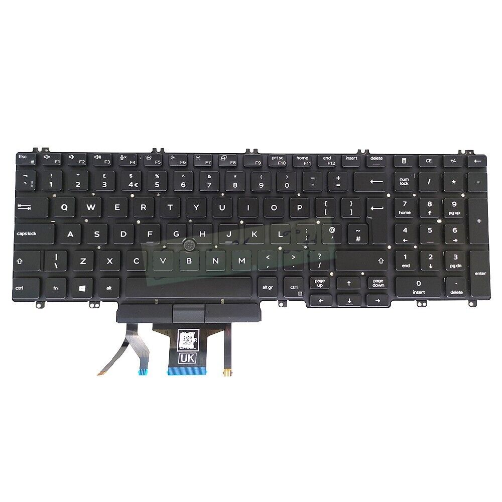UK Keyboard For DELL Latitude 5500 5501 5510 5511 3540 3541 3550 3551 0V35F8 New