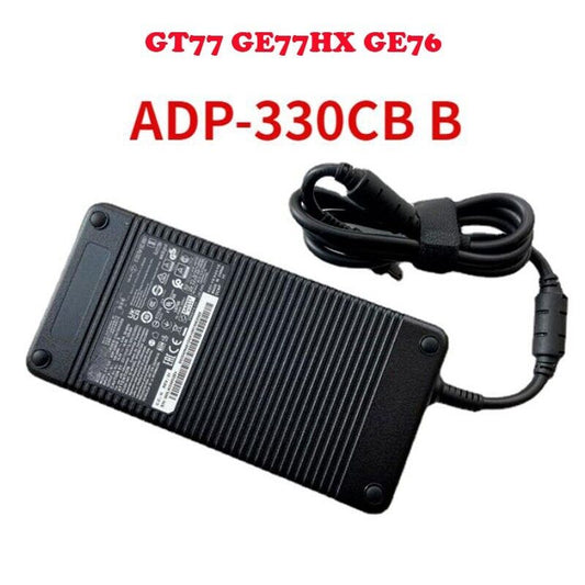 AC Adaptor For MSI GT77 MS-17Q1 17Q2 ADP-330CB B Titan GT77 HX GE76 GE77HX 4pin