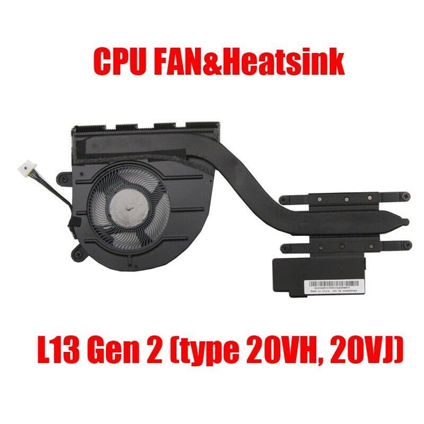 CPU FAN&Heatsink For Lenovo ThinkPad L13 Gen 2 5H40X89402 5H40X89403 UMA New