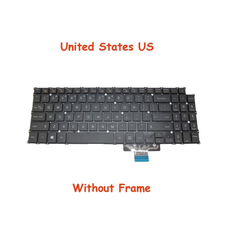 US Keyboard For LG 15Z950 15U560 SG-80110-XUA SN5845 AEW73609812 English Black