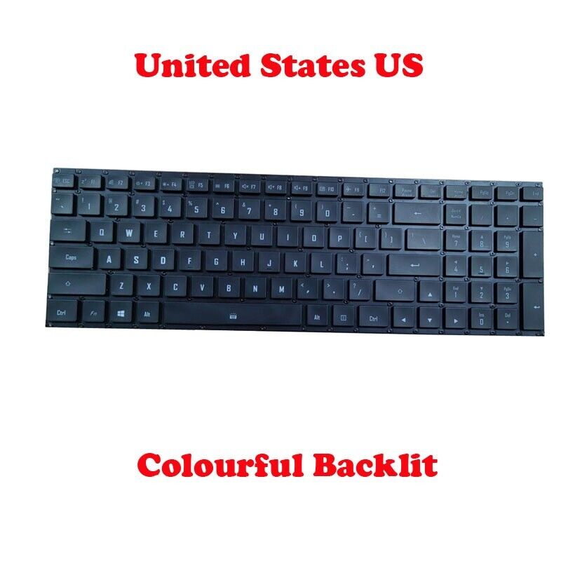 Laptop Keyboard For Gigabyte For AORUS 15P KB WB KD XD YD English US No Frame