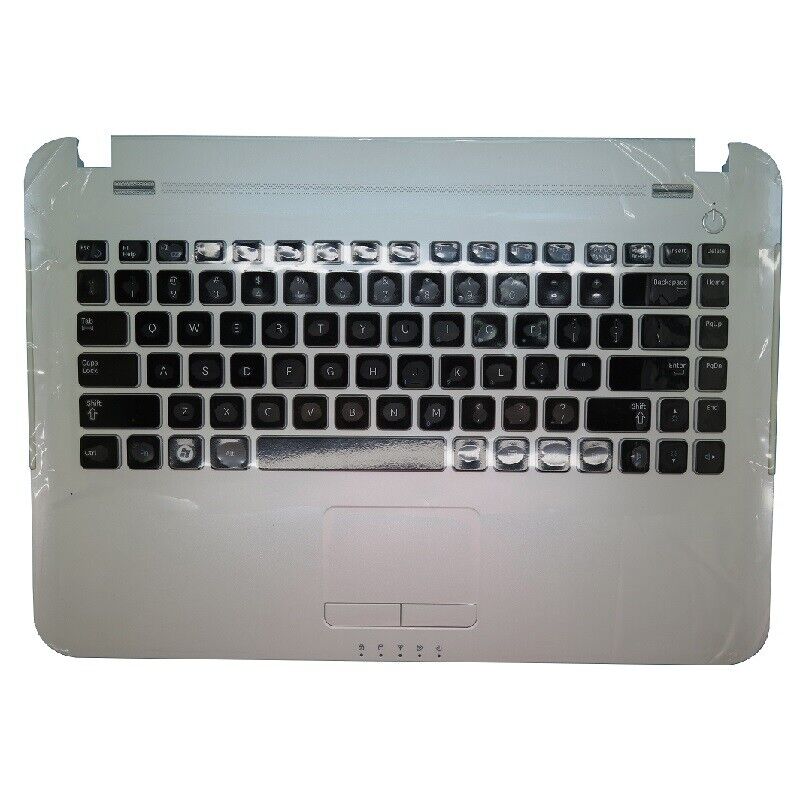 Keyboard Palmrest For Samsung X430 English US Upper Case Cover With Touchpad New