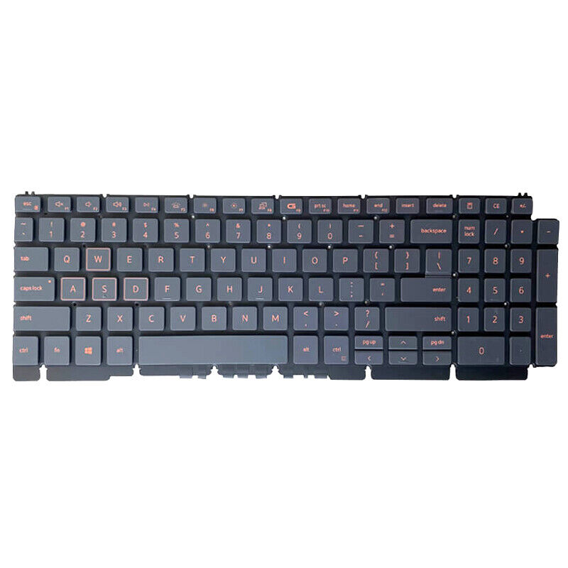 Backlit US Keyboard For DELL G15 5510 5511 5515 5520 5521 5525 0H4XRJ H4XRJ New