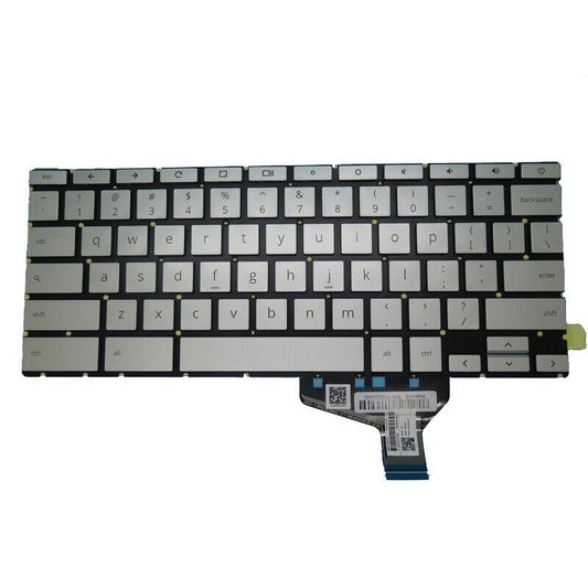 Laptop US Keyboard For HP HPM19M73US6920 AE0GDU00110 Silver Without Frame